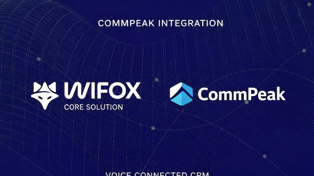 blog - CommPeak Integration in Wifox CRM