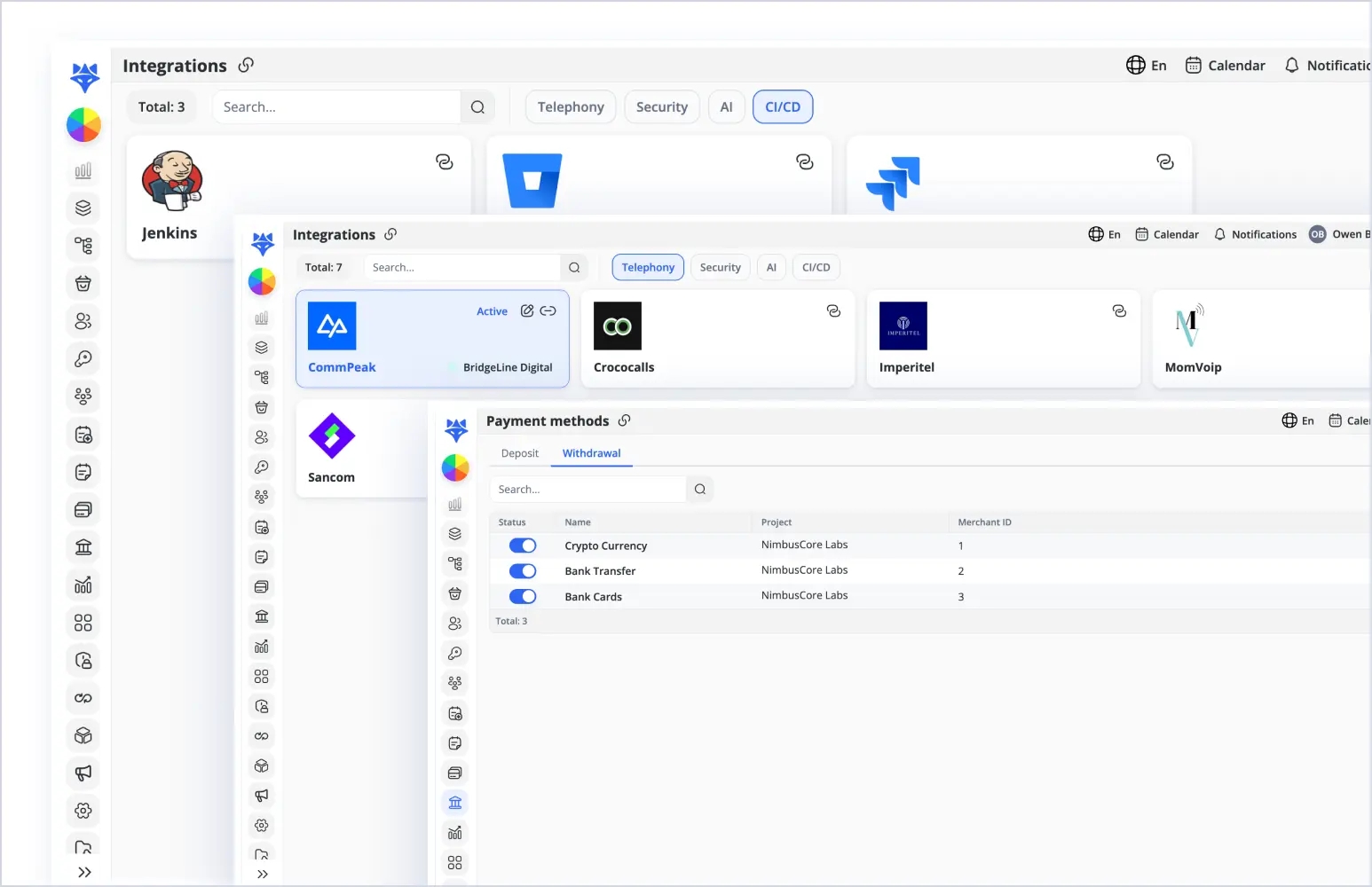 Software Integrations