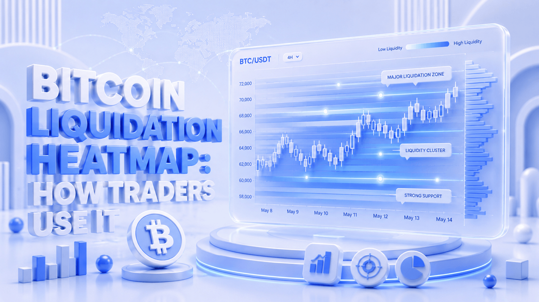 Bitcoin Liquidation Heatmap Explained